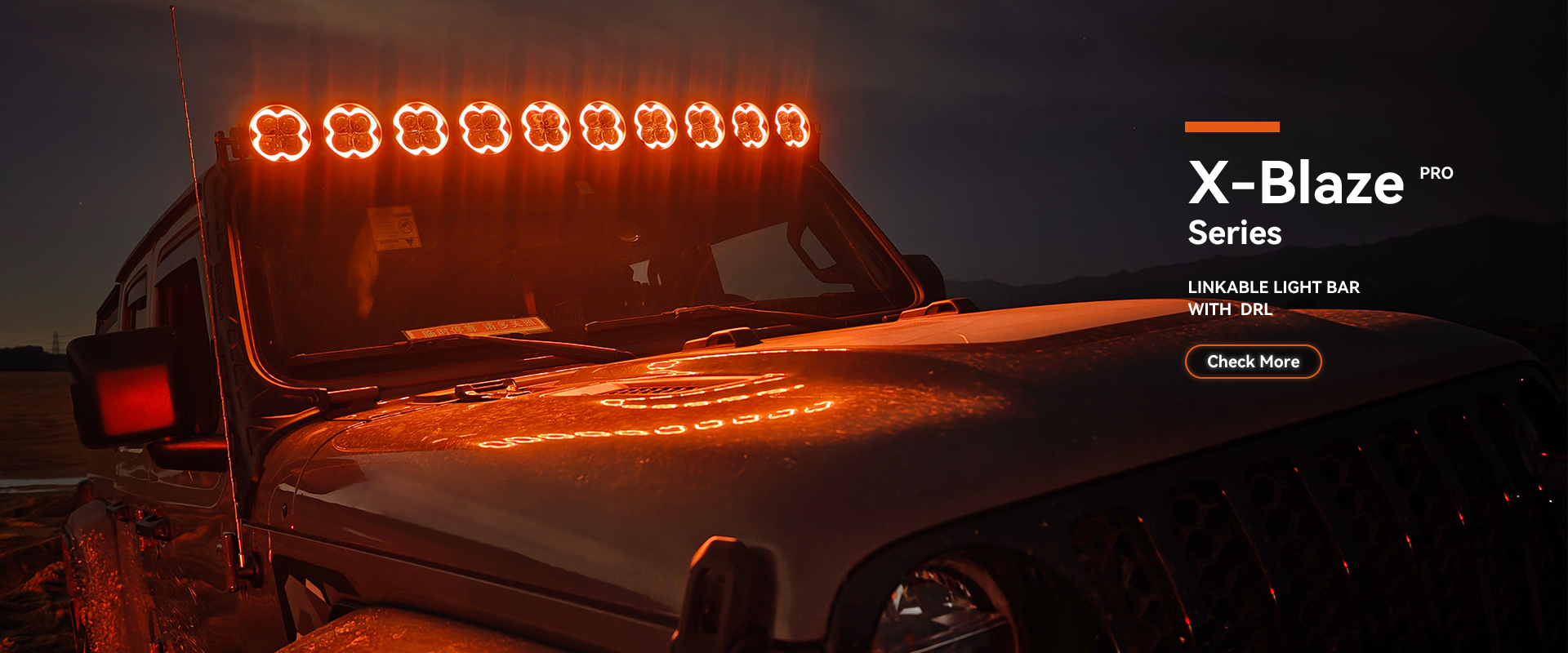 X-Blaze Linkable LED Light Bars 52Inch