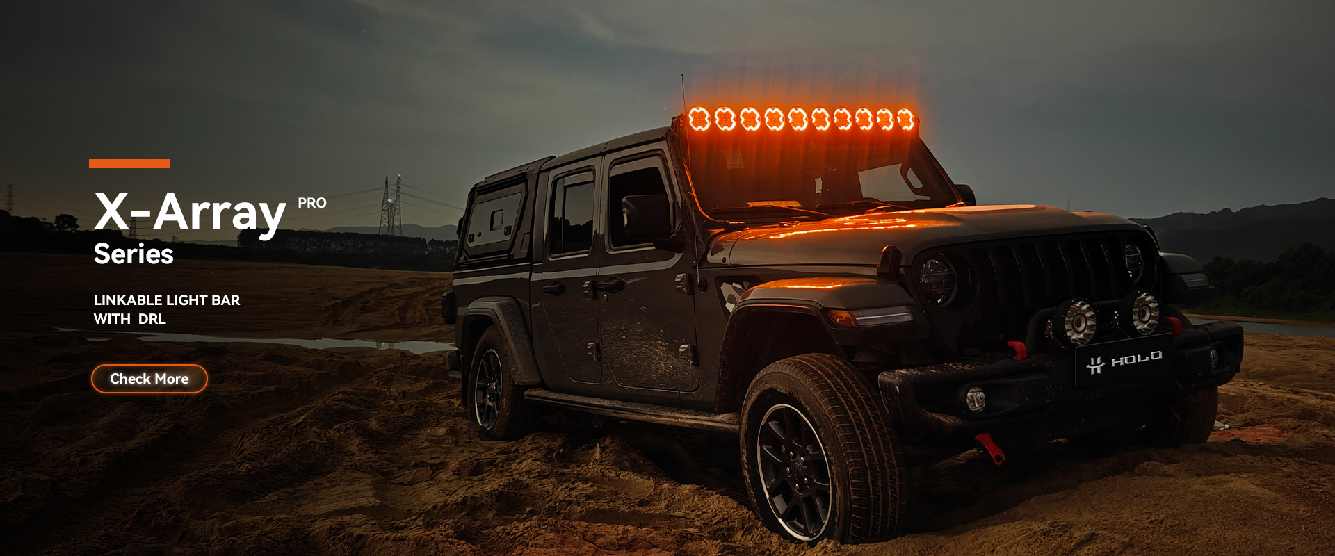 X-Array Linkable LED Light Bars 52Inch