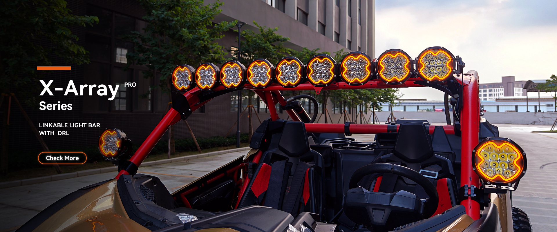 X-Array Linkable LED Light Bars 52Inch