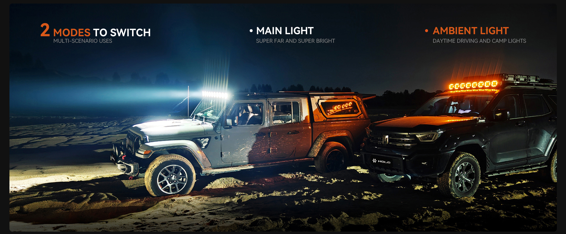 X-Array Linkable LED Light Bars 52Inch